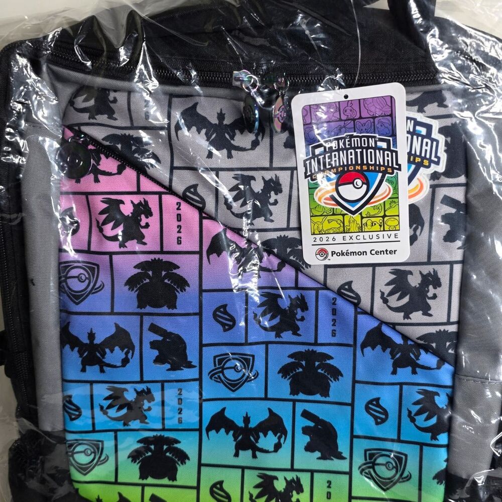 Pokémon Center NAIC 2026 Pokemon International Championship Exclusive Backpack - Picture 3 of 9